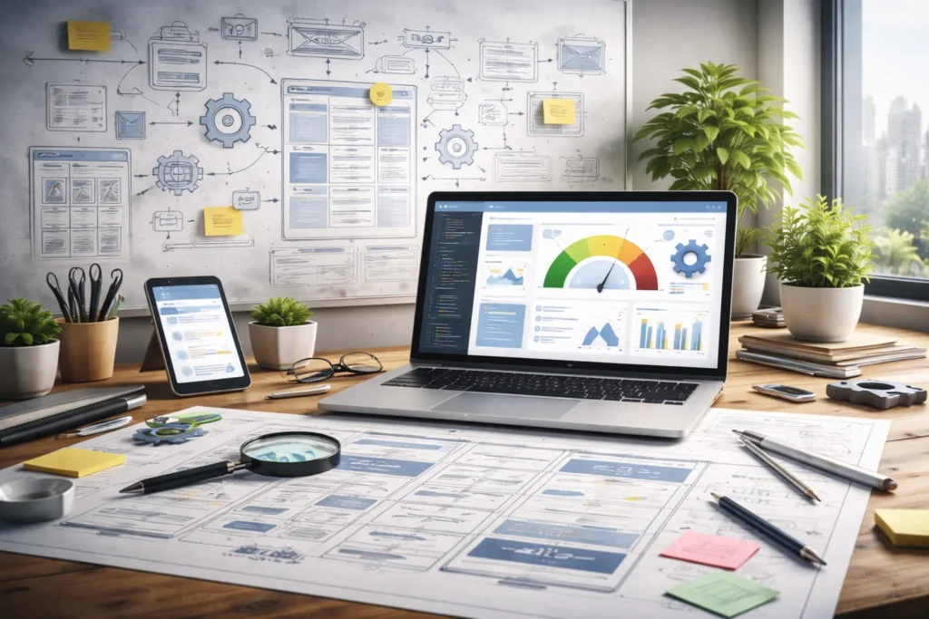 Planning before launching website
